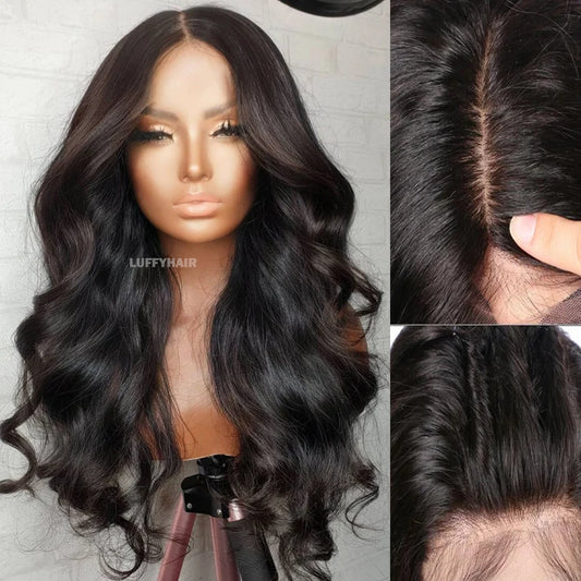 Malaysian Body Wave Silk Base Full Lace Human Hair Wigs For Women Silk Top Full Lace Wigs With Pre Plucked Wavy